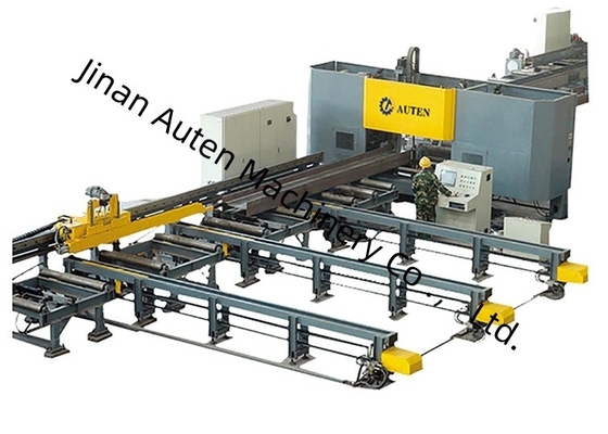 เครื่องเจาะ มาร์ค และตัดคาน CNC แบบสามแกน BT40 ความยาวคาน 2000～13000 มม.