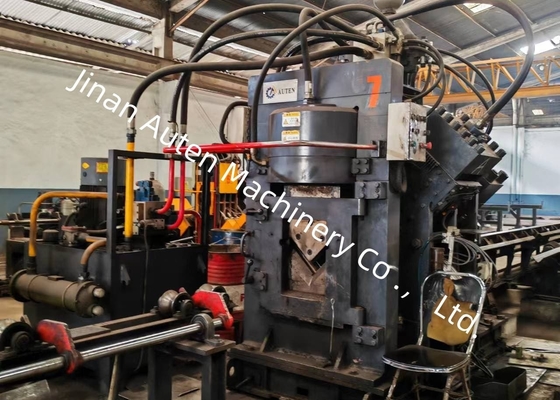 สายการแปรรูปเหล็กมุม CNC ที่ฉลาดรวมการตราและตัดตัดอัตโนมัติ