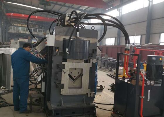 เครื่องตัดเจาะมุม CNC ขนาดโดยรวม 32x7x3 ม. แรงทำเครื่องหมาย 1000/1200KN