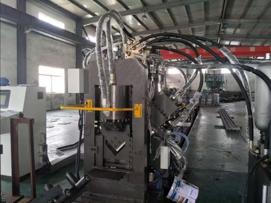 สายการผลิตเหล็ก CNC แบบบูรณาการ 3-in-1 สำหรับการแปรรูปเหล็กฉาก เหล็กแบน และเหล็กรางน้ำ