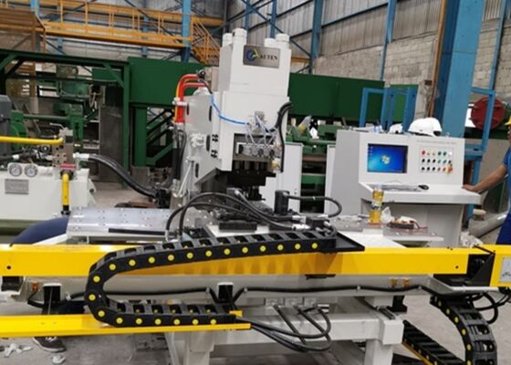 รุ่น BNC100 อัตโนมัติ CNC แผ่นเจาะเครื่องหมายและเครื่องเจาะสําหรับหอคอยเหล็ก