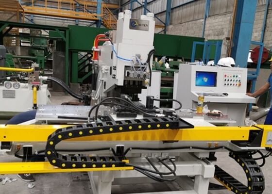 รุ่น BNC100 เครื่องเจาะแผ่นเชื่อม Cnc สําหรับอุตสาหกรรมโครงสร้างเหล็กสะพาน