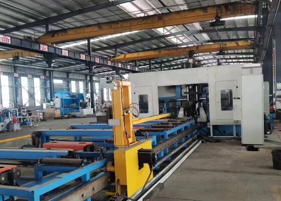 เครื่องเจาะคาน H CNC อัจฉริยะพร้อมระบบตั้งโปรแกรม CAD อัตโนมัติ
