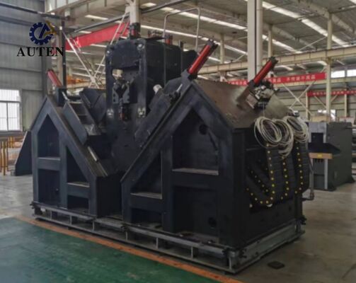 9 แกน เครื่องเจาะมุม CNC ที่มีอากาศ atomization การเย็นภายในแห้ง