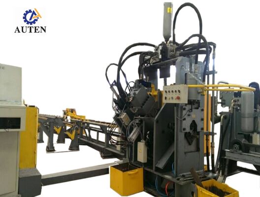 JNC ซีรีส์ เครื่องเจาะและตัดเหล็กฉาก CNC 18 ตัวอักษรต่อกลุ่ม