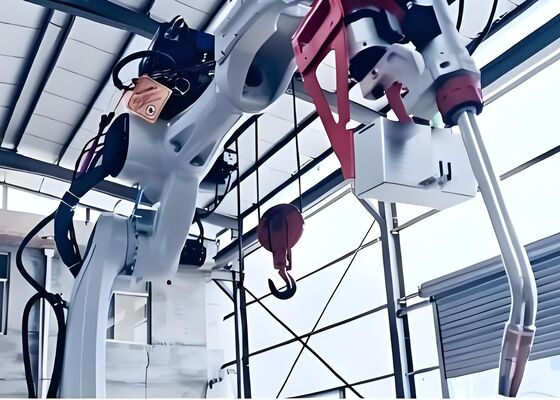 โรบอตปั่นต่อเนื่องหลายชั้นหลายผ่าน CNC ไม่มีครูด้วยโปรแกรมการออกแบบ 3 มิติ