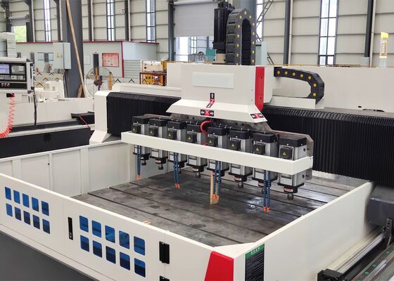 เครื่องเจาะแกนทรี CNC ความเร็วสูง สําหรับแผ่น Sieve ER20 Spindle Taper Hole