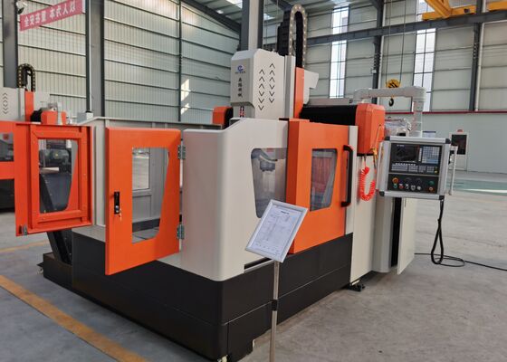 เครื่องเจาะและกัดแผ่น CNC ความสูง Gantry 600 มม. BT40-150 Spindle Taper
