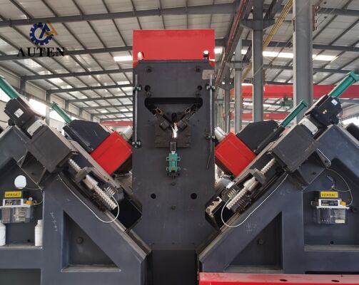 เครื่องเจาะและมาร์กมุมโลหะ CNC ADM2532 สำหรับการแปรรูปเหล็กฉาก