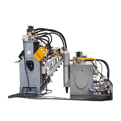 เครื่องเจาะมุมและตัด CNC Line Line สำหรับเหล็กแผ่นเรียบและเหล็กช่อง